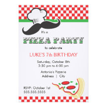 Pizza Party Invitation