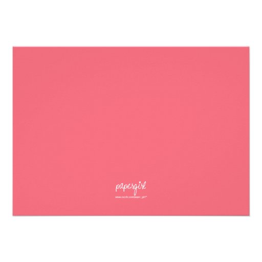 Pizza Party Invitation (Pink)