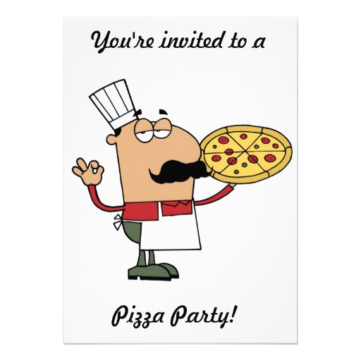 Pizza Party invite