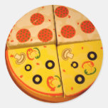 pizza party stickers