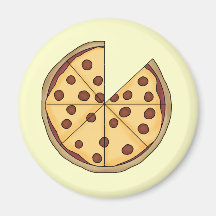 Pizza Pizza Pizza Fridge Magnet