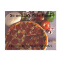 Pizza Place Postcard by dwebb137 Pizza Place Postcard