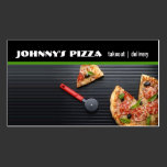 Pizza, Restaurant, Catering, Food Business Card business cards