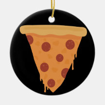 Pizza Slice Christmas Ornaments