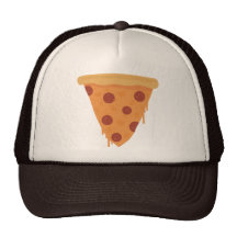 Pizza Slice Mesh Hats
