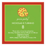 Pizza Slices - Birthday Party Invitation invitations