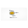 Pizza Solved Photo Card Template