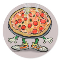 Pizza stickers by FunGraphix Pizza stickers