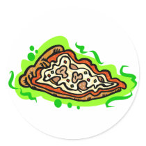 Pizza stickers