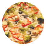 Pizza stickers
