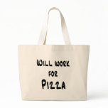 Pizza Tote Bags