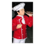 Pizza Waiter Photo Greeting Card
