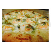 Pizzas Cheese Pesto Shrimp cards