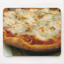 Pizzas Shrimp Cheese Crust mousepads