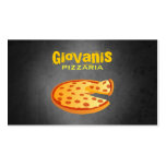 Pizzeria Business Cards