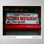 PIZZERIA HELLS KITCHEN- PRINT