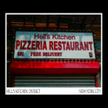 PIZZERIA HELLS KITCHEN- posters