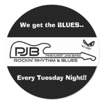 PJB 3 in. Sticker by bigdaddyt PJB 3 in. Sticker