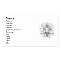 PKA Crest BW Weathered Business Cards