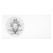 PKA Crest BW Weathered Photo Cards
