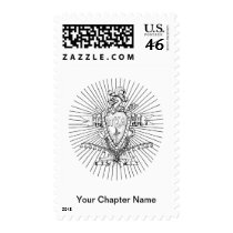 PKA Crest BW Weathered Stamp