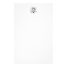 PKA Crest BW Weathered Stationery Paper
