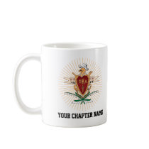 PKA Crest Color Coffee Mugs