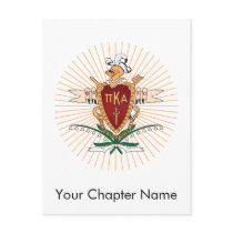 PKA Crest Color Post Card