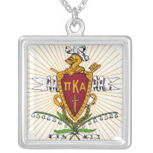 PKA Crest Color Weathered Custom Necklace
