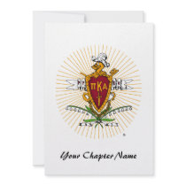 PKA Crest Color Weathered Custom Announcements