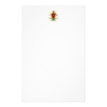 PKA Crest Color Weathered Personalized Stationery