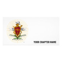 PKA Crest Color Weathered Custom Photo Card