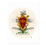 PKA Crest Color Weathered Postcard