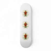 PKA Crest Color Weathered Custom Skate Board