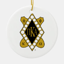 PKA Gold Diamond Ornament