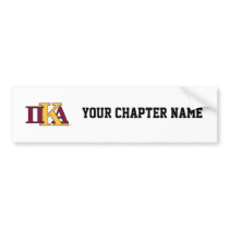 PKA Greek Letters Bumper Stickers