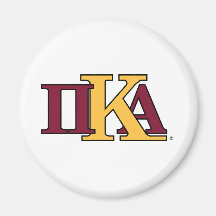 PKA Greek Letters Fridge Magnets