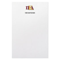 PKA Greek Letters Stationery Paper