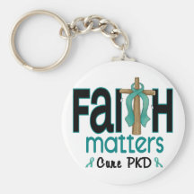 PKD Faith Matters Cross 1 Keychains