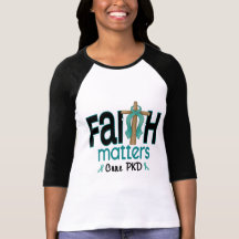 PKD Faith Matters Cross 1 T-shirt