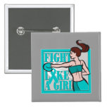 PKD Fight Like A Girl Boxer buttons