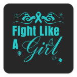 PKD Fight Like A Girl Ornate stickers