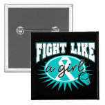 PKD Fight Like A Girl Sporty Callout buttons