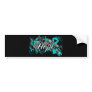 PKD Garden Ribbon Bumper Stickers