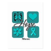 PKD Hope Love Inspire Awareness Post Card