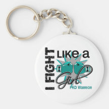 PKD I Fight Like A Girl 13.2 Keychains