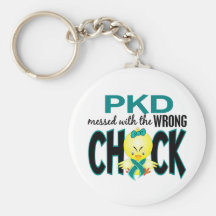 PKD Messed With The Wrong Chick Key Chains