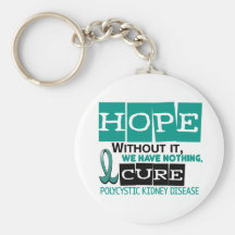 PKD Polycystic Kidney Disease HOPE 2 Key Chain
