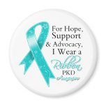 PKD Support Hope Awareness magnets