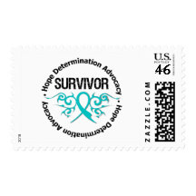 PKD Survivor Tribal Ribbon Stamp